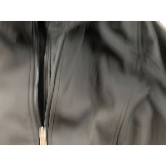 Lauren Ralph Lauren Womens Jacket Medium Quilted Bib Hooded Softshell Black - Picture 16 of 16